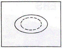 孔徑尺寸和光源區(qū)域如圖所示（實(shí)際尺寸）